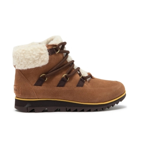 SOREL Harlow™ Waterproof Faux Shearling Lined Leather Chelsea Bootie Size 5.5 - Picture 4 of 11
